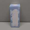 koodee Water Bottle with Straw 16 oz Stainless Steel Double Wall Vacuum Insulated Water Bottle BPA Free, Boys Water Bottle for School (Navy)