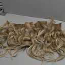 Vaguelly 6pcs Hair Extension Clips Wavy Hair Extensions Easy to Apply for Parties Concerts