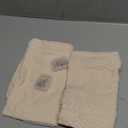 Sofa Arm Covers Recliner Couch Armrest Covers Chair Arm Covers Protectors (Texture-Pinkish Beige, Medium (Set of 2))