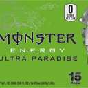 Monster Energy Ultra Paradise, Sugar Free Energy Drink, 16 Ounce (EXP 03/01/27)