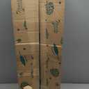 Nearly Natural 3ft Triple Trunk Artificial Ficus Tree with Natural Wood Trunks, Fake Tree for Indoor Home Decor, Faux Ficus Tree with Black Nursery Pot