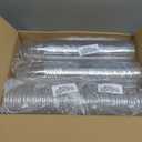 Homestockplus 100 Pack 12 oz BPA-Free Clear Plastic Cups with Sip Lids - Leak-Proof Round Bottom Disposable Iced Coffee Cups for Kids, To-Go Drinks, Smoothies, Juice & Small Portion Cold Beverages (EXP 12/31/36)