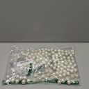 FM FM42 500g/1200pcs 10mm Pearls with 5mm Big Hole Ivory Simulated Pearl Beads for Crafts