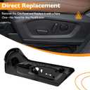 Driver Side Seat Trim Cover - Compatible with Ford Explorer 2020-2023 Seat Panel- Replaces# MB5Z7862187EC, Switch Panel Bezel