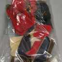 16 Pcs 6Inch Large Christmas Velvet Bows Rustic Wreath Gift Bows Vintage Xmas Velvet Ribbon Bow Holiday Ornaments for Christmas Tree Garland DIY Craft Wrapping Decor (White,Brown,Green,Red)