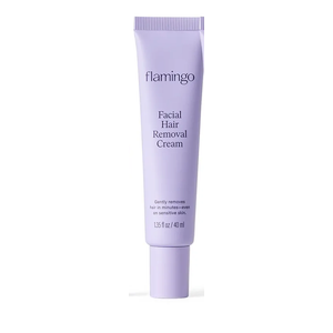 Flamingo Facial Hair Removal Cream - 1.35 fl oz - Pack of 1 - Gentle Formula - Safe for Sensitive Skin