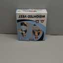 VBSD Weighted Vest Woman 6lb/8lb/12lb/16lb/20lb/25lb/30lb Weight Vest for Women Men Body Weight Vests for Walking Strength Training Running Workout Jogging Fitness (Black)