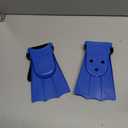 2PCS Diving Flippers,Lightweight PVC Swimming Training Fins Snorkeling Short Flippers for Children