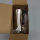 Dreyoo Tub Spout Kit Compatible with American Standard 8888026.002, Slip On Diverter Tub Spout with Metal Cover Ring and Gasket, Bathroom Bathtub Faucet Fits 1/2'' Copper Water Tube (Brushed Nickel)