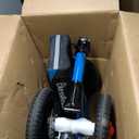 Knee Scooter, All Terrain Foldable Knee Scooter Walker, Disc Brake Knee Walker for Foot Injuries Compact Crutches Alternative (Blue)