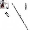 1.25 inch Vacuum Cleaner Extension Wand,Vacuum Telescopic Wand | Compatible with Vacuums Using 1 1/4 Inch (1.25in) 32mm Accessories - 1 1/4 Vacuum Extension Tube,for Shop/home Vac