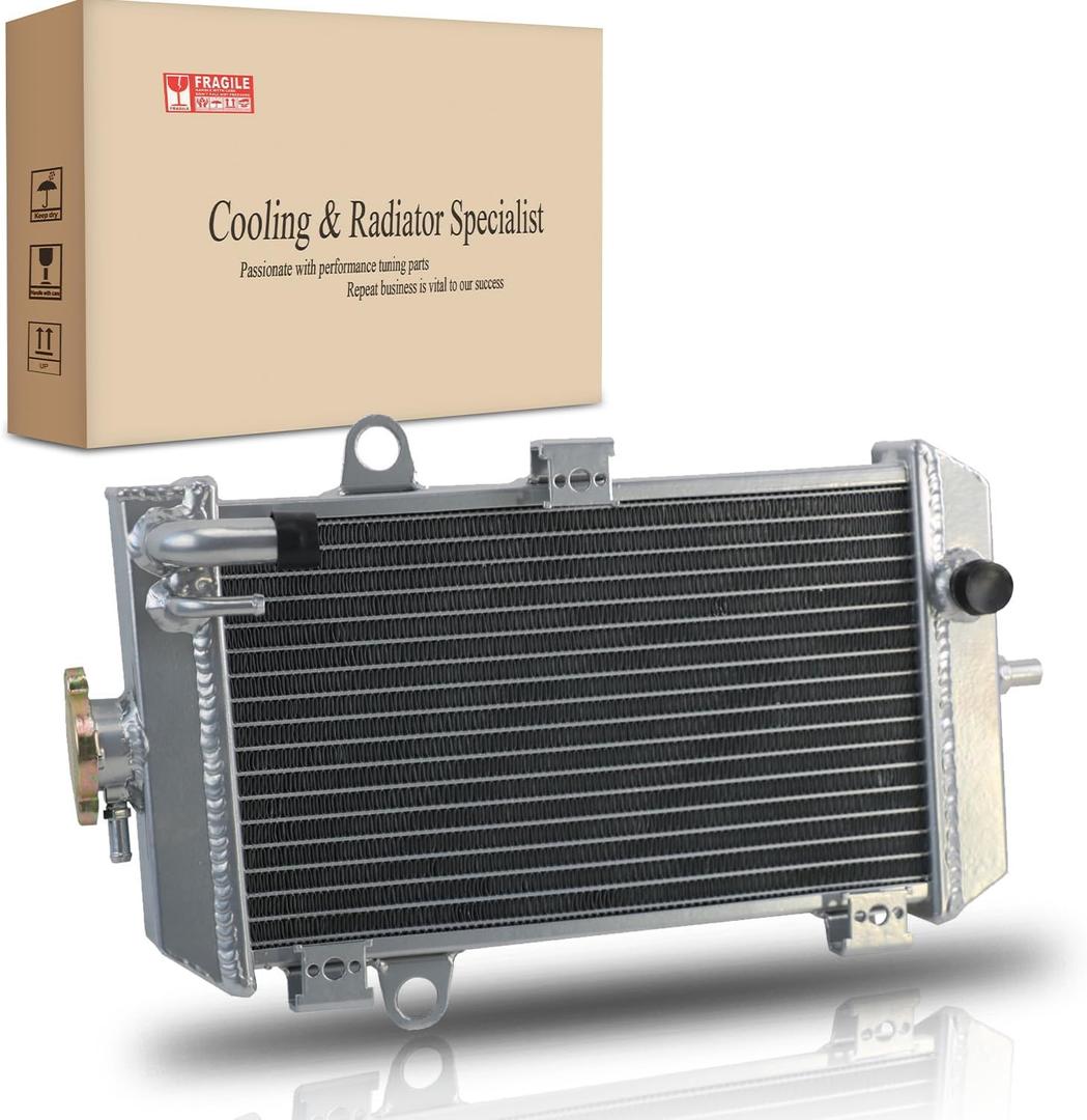 Aluminum Radiator for Yamaha Raptor 700 YFM700R 2006-2014 06-14 07 08 09 10 11 12 13 14 ATV All Aluminum Radiators
