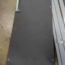 DHP 4308429 Miles Full Desk, Silver Metal Loft Bed
