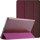 ProCase Slim Case for Galaxy Tab A 10.1 2019 Model T510 T515 T517, Lightweight Stand Case Shell Cover for 10.1 Inch Galaxy Tab A Tablet SM-T510 SM-T515 SM-T517 2019 Release -Wine