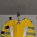 IECOii Dog Life Jacket for Swimming Boating High Visibility, Doggy Floating Vest with Sturdy Grab Handle D Ring, Reflective Adjustable Water Vests for Medium Breeds, Pool Beach Lake, Yellow, Size L (L(Chest:22.8"29.5"))