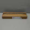 Heavy Duty Curtain Rods for Windows 28 to 48 Inches, 1 Inch Gold Curtain Rod for Bedroom, Living Room, Patio, Kitchen, Adjustable Curtains Rods with Classic Finials, Gold Finishing