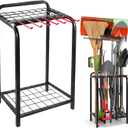 Trieez Heavy Duty Garden Tool Organizer - Sturdy Yard Tool Rack for Shed and Garage Organization, Tool Holder Rack