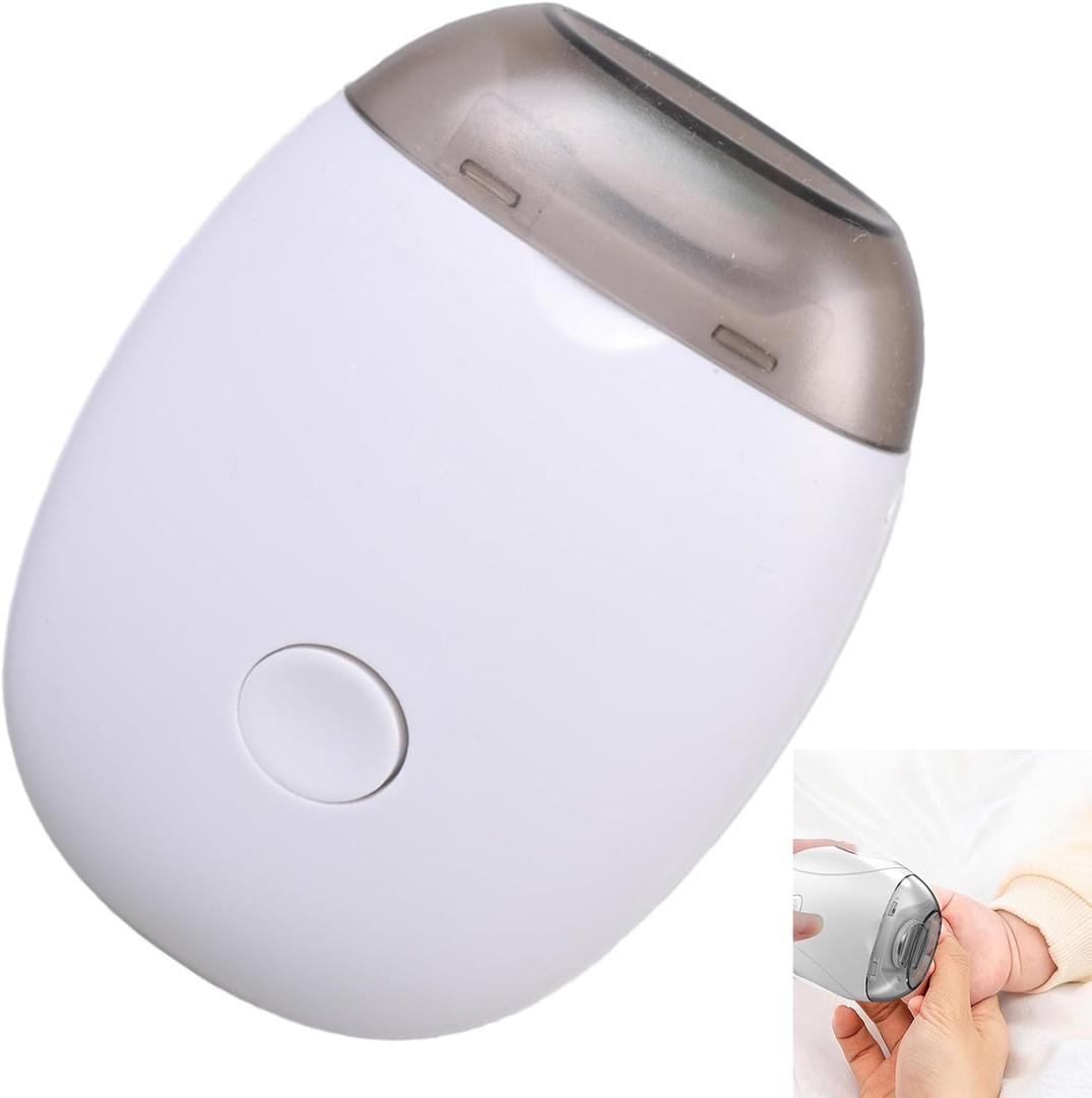 Electric Nail Clippers for Seniors, Electric Nail File with Led Light, Rechargeable Electrics Nails Trimmer, Electrics Polishing Automatic Nails Clippers, Silent Quiet Nailcare Device for Adults, Pack Of 2