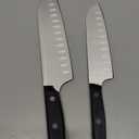 HENCKELS Solution Razor-Sharp 2-pc Knife Set, Santoku Knife 5 Inch, Santoku Knife 7 Inch, German Engineered Informed by 100+ Years of Mastery, Stainless Steel