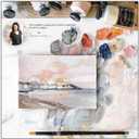 Charvin Extra Fine Professional Acrylic Paint - Phthalo Viridian, 60ml Tube, Triple-Milled, Lightfast Pigments, Open Stock Artist Acrylic Paints in Nature-Inspired Hues (2.02 Fl Oz (Pack of 1))