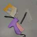 Stitch Tool for Clothes - Handheld Stitch Tool Quick Clothing Fixer - Tagging Tool - Includes 6 Needle, 1000 Black Fasteners & 1000 White Fasteners (Pink/Orange)