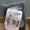 Garage Door Screen 1 Car: 9x8FT Garage Screen Door Retractable Pull Down Magnetic Closure Garage Screen Heavy Duty Weighted Bottom Garage Bug Screen, Hands Free, Anti Annoying Plants and Animal Out (Black)