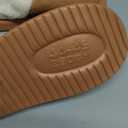 SHIBEVER Fuzzy Slippers Women Indoor: Memory Foam Warm House Shoes - Slip On Closed Toe Comfy Bedroom Slippers Women (6.5-7, 73-chestnut)