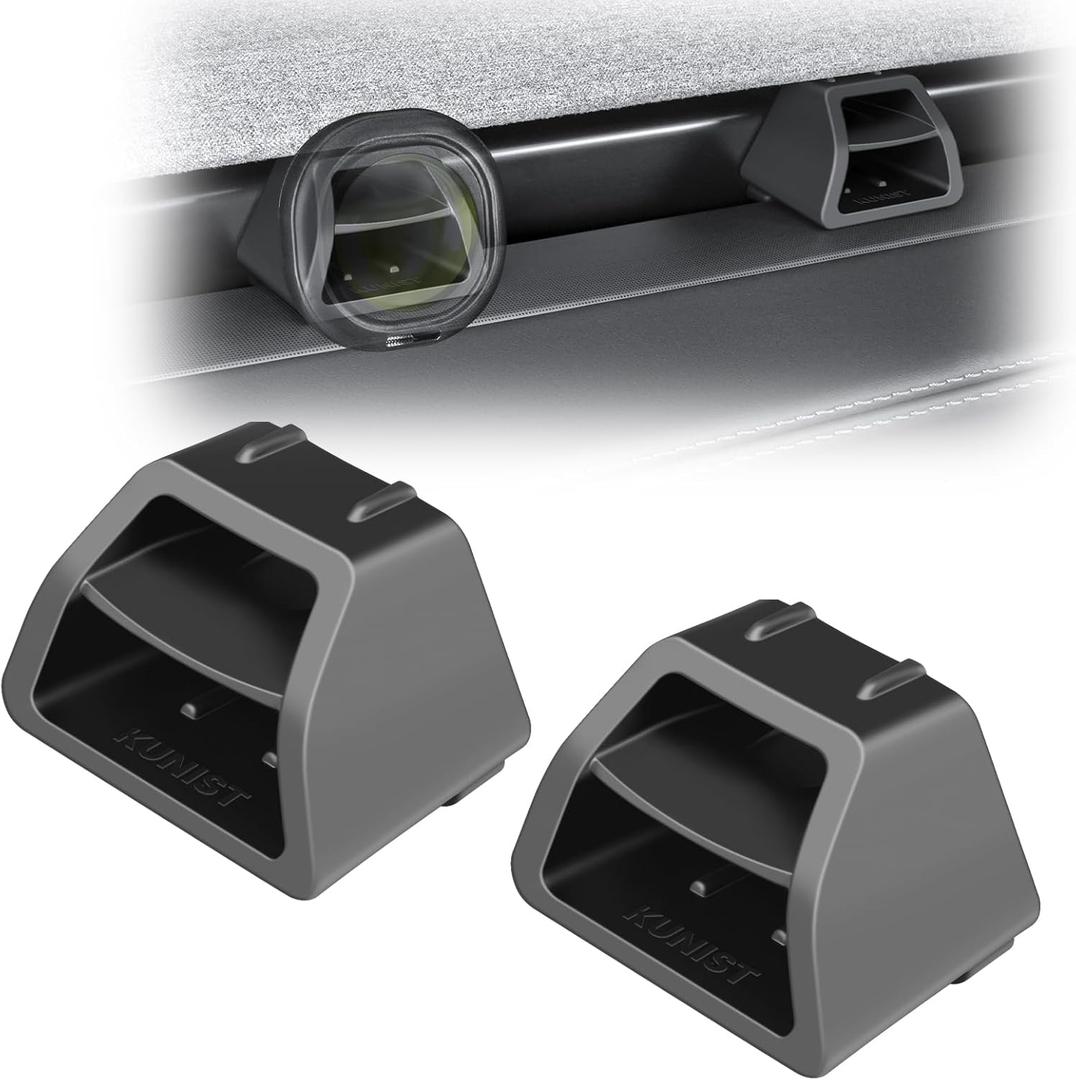 KUNIST 2PCS Upgraded Air Freshener Adapter for 2026 Tesla New Model Y Juniper, Vent Clip for Tesla 2025-2026 Model Y Juniper & 2024-2026 Model 3 Highland Accessories (Air Freshener not Included)