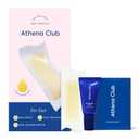 Athena Club Facial Wax Strips for Women, Gentle Hair Removal for Sensitive Skin, No Heat Required, Vegan Wax Strips with Post-Wax Wipes and Soothing Serum, 20 Strips