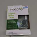 Raindrip Digital Hose-End Automatic Water Timer, Connects to Garden Faucets and Hose Bibbs, with Back-Lit LCD Screen for Drip Irrigation, Garden, Self-Watering, Grey