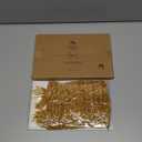 Utehilly 24 Pcs Camel Small Velvet Christmas Bows for Christmas Tree, Wreath, Gift Wrapping, Crafts, Wedding, Party, Twist Tie Bows for Treat Bag Bakery Candy Bags, Home Decor 1" W,3.5 x 3.5 inch