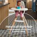 Graco Table2Table Lux Highchair, 6 Growing Stages from Infant High Chair to Big Kid Chair and Table, Rhodes