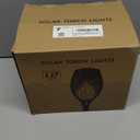 KYEKIO Solar Torch Light with Flickering Flame, 12Pack Solar Lights Outdoor, Waterproof Outdoor Lights for Yard Garden, Luces Solares para Exteriores, Torches Lighting for Outside Patio Decorations (Orange)