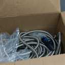 Lefree 100ft Metal Garden Hose - Heavy Duty 304 Stainless Steel Flexible Water Hose, No Kinks & Leak-Proof with Upgraded Handle, 10-Function Spray Nozzle & 4 Spare Gaskets for Yard, RV, Pet Bath