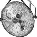 VEVOR 20 Inch Industrial Wall Mount Fan, High Velocity 4650 CFM with 3 Speeds, Powerful Motor with Aluminum Blades for Workshop, Warehouse, Greenhouse, Commercial