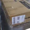 Rolanstar Bed Frame Twin Size with Charging Station and LED Lights, Upholstered Headboard with Storage Shelves, Heavy Duty Metal Slats, No Box Spring Need, Noise Free, Easy Assembly, White