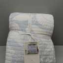 Levtex Home - Stillwater Quilt Set - King Quilt and Two King Shams - Coastal - Blue and White - Quilt (106x92in.) and Shams (20x36in.) - Reversible - Cotton