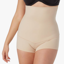 Maidenform Women's Shapewear Underwear, High-Waisted Body Shaper Shorts, Shapewear Tummy Control Boyshort,M