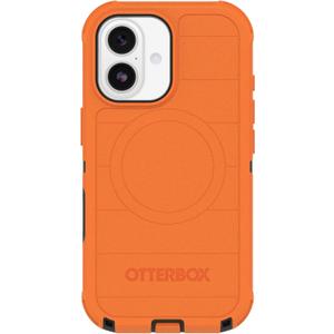 OtterBox iPhone 17 Defender Pro Series Case - Blaze Orange - Tough, Rugged & Durable iPhone Case, Snaps on MagSafe