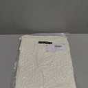 KLWCJFFF Women Swimsuit Summer Short Sleeve Crochet Knit Bathing Suit Beach Cover Up Hollow Out Sexy See Through Dress, S