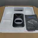 MERACH Under Desk Elliptical Machine, Leg Exerciser While Sitting for Seniors with Remote Control & 12-Speeds, Quiet Portable Electric Seated Pedal Exerciser Machine for Home Office (Classic)