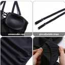 Yonique Plus Size One Piece Swimsuit for Women Tummy Control Bathing Suit Slimming Swimwear