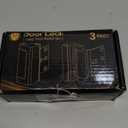 Home Security Door Reinforcement Lock - Child Proof Door Locks for Front Door Child Safety Lock High Door Locks for Kids Safety Withstand 800 lbs Top Flip Door Latch Lock for Inward Swinging Door