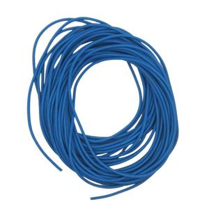 Silicone Tubing Capillary, High Elastic Solid Latex Rubber Band, Blue, 10 Pcs, 11"