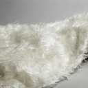63 inches Wide Fall into Water Plush Fabric,Used for Performance Costumes, Animal Fur Costumes White