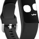 FITVII Slim Fitness Trackers, Fitness Watch with 24/7 Heart Rate, Blood Pressure, Blood Oxygen, Stress Monitor, AMOLED Activity Tracker Step Calorie Counter, IP68 Waterproof Smart Watch for Women Men