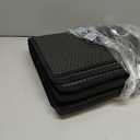 Pieviev Cat Litter Mat Double Layer Waterproof Urine Proof Trapping Mat 1 Pack (Black, 36x30 Inch (Pack of 1))