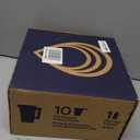 Brita Large Water Filter Pitcher for Tap and Drinking Water with SmartLight Change Indicator, Includes 1 Standard Filter, BPA-Free, Lasts 2 Months, 10-Cup Capacity, Stretch Limo Black