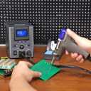 WEP 948D-I 110W High Power Desoldering Station with 4 Desoldering Nozzles, Temperature-Controlled with 3 Pre-set Channels, Tiltable Display, ESD-Safe