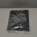 Daily Planner 2026 Full Page Per Day- 2026 Daily & Monthly Planner from January 2026 to December 2026, Day Planner 2026 with 12 Months Tabs, 8.5" x 11", Black